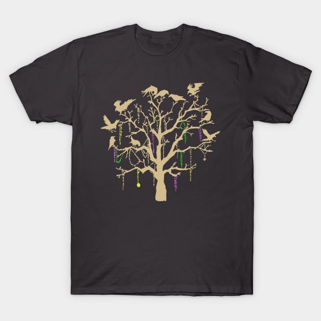 The Birds and the Beads T-Shirt by Mike Hampton Art